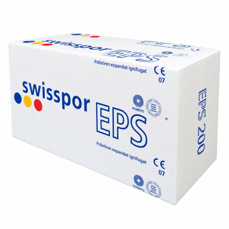 Polistiren expandat EPS 200 Swisspor 30 mm, 1000 x 500 mm